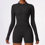 Winter Seamless Zipper Sports Wear