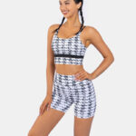 Houndstooth Shockproof Sports Wear